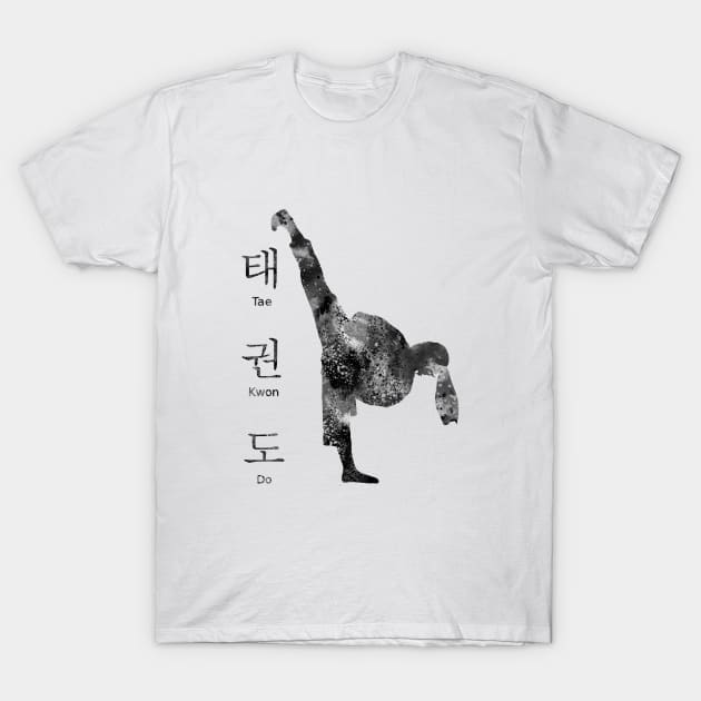 Taekwondo T-Shirt by RosaliArt